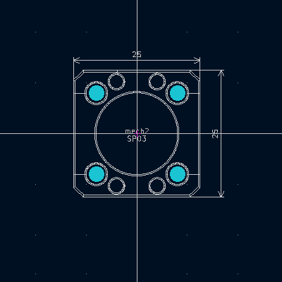 Non Electrical components in KiCad