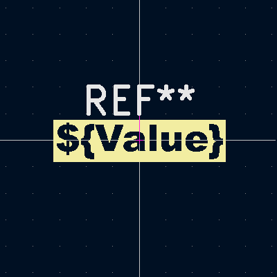 Parameterized Text in KiCad